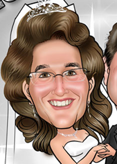 Detalle del diseño Caricatura